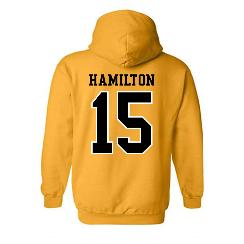 Kennesaw - NCAA Football : Five Hamilton - Classic Fashion Shersey Hooded Sweatshirt-1