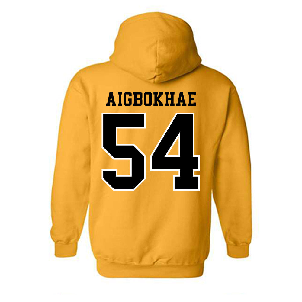 Kennesaw - NCAA Football : Eseosa Aigbokhae - Classic Fashion Shersey Hooded Sweatshirt-1