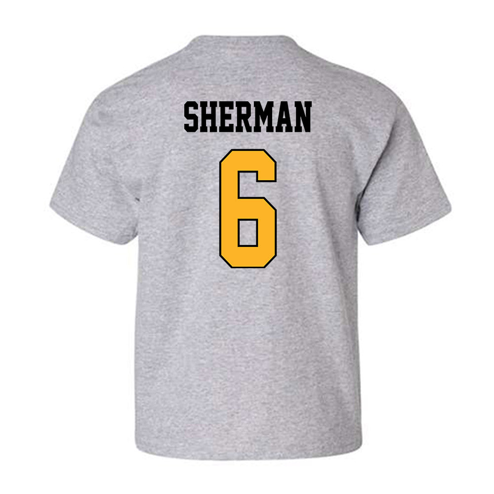 - NCAA Men's Basketball : Frankquon Sherman - Classic Fashion Shersey Youth T-Shirt-1
