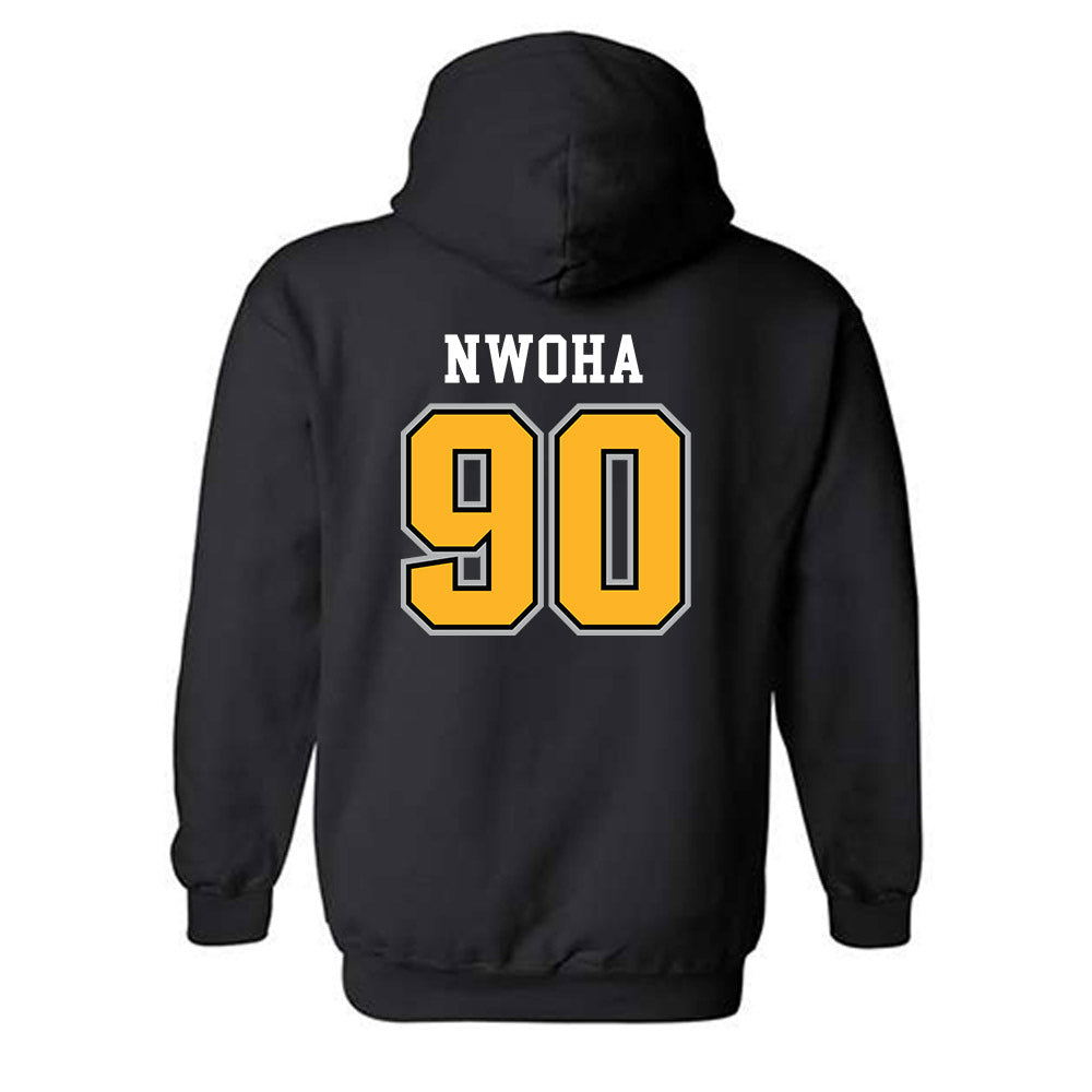 Kennesaw - NCAA Football : Ugonna Nwoha - Classic Fashion Shersey Hooded Sweatshirt-1
