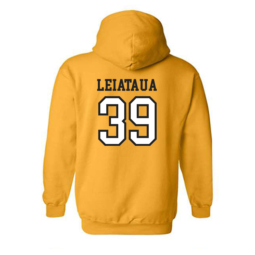 Kennesaw - NCAA Football : Eli Leiataua - Classic Fashion Shersey Hooded Sweatshirt-1