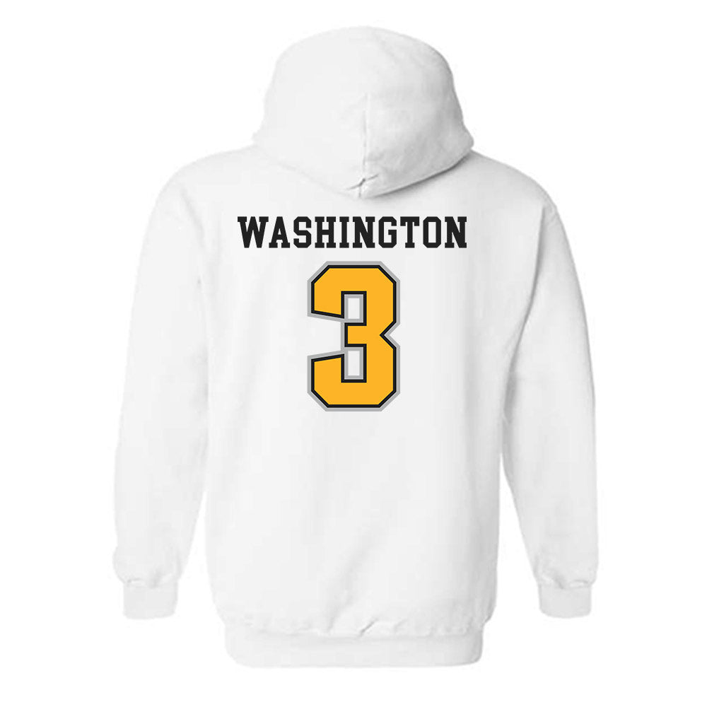 Kennesaw - NCAA Men's Basketball : Darius Washington - Classic Fashion Shersey Hooded Sweatshirt-1