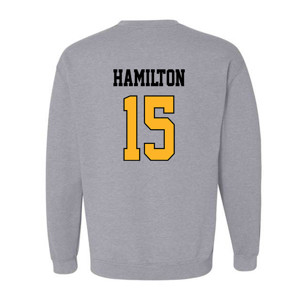 Kennesaw - NCAA Football : Five Hamilton - Classic Fashion Shersey Crewneck Sweatshirt-1