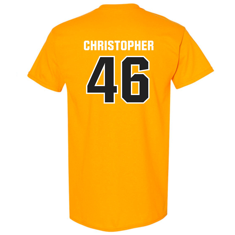 Kennesaw - NCAA Football : Tywon Christopher - Classic Fashion Shersey T-Shirt-1