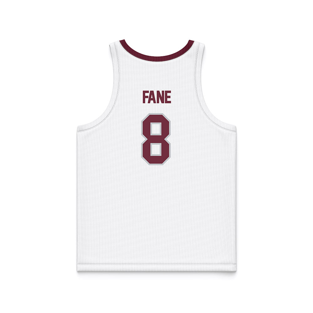 Mississippi State - NCAA Women's Basketball : Awa Fane - White Basketball Jersey-1