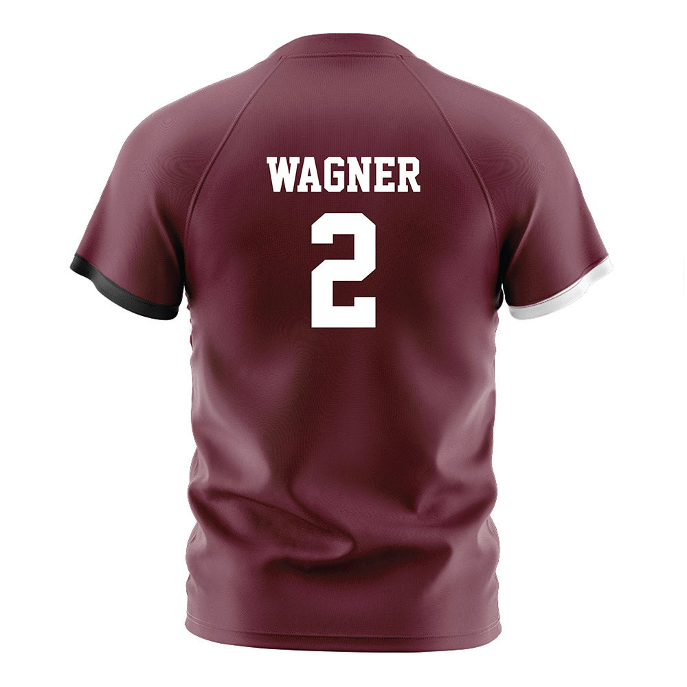Mississippi State - NCAA Women's Soccer : Chelsea Wagner - Maroon Soccer Jersey-1
