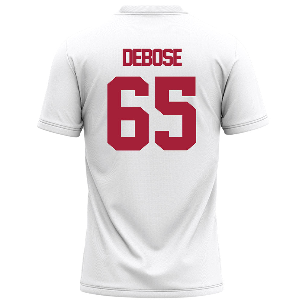 Alabama - NCAA Football : Micah DeBose - White Football Jersey-1
