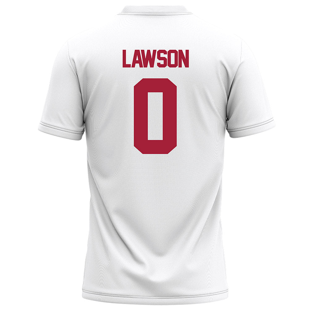 Alabama - NCAA Football : Deontae Lawson - White Football Jersey