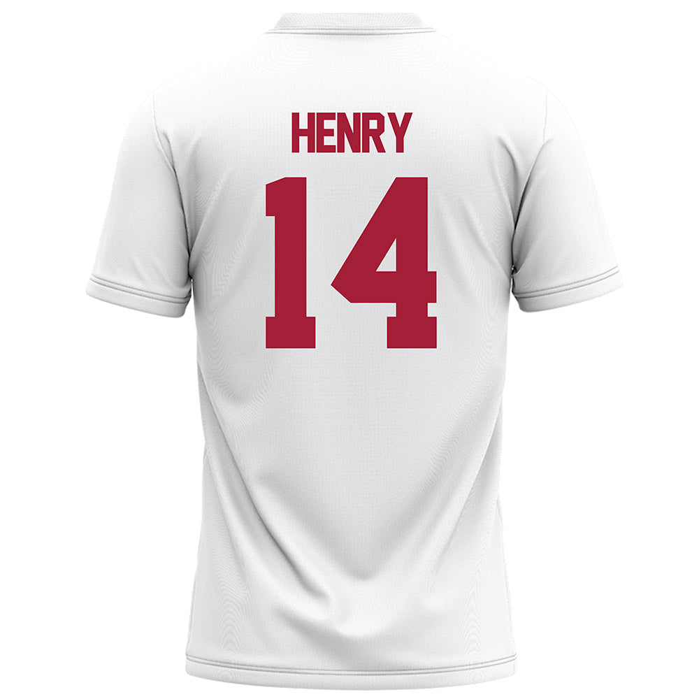 Alabama - NCAA Football : Fatutoa Henry - White Football Jersey-1