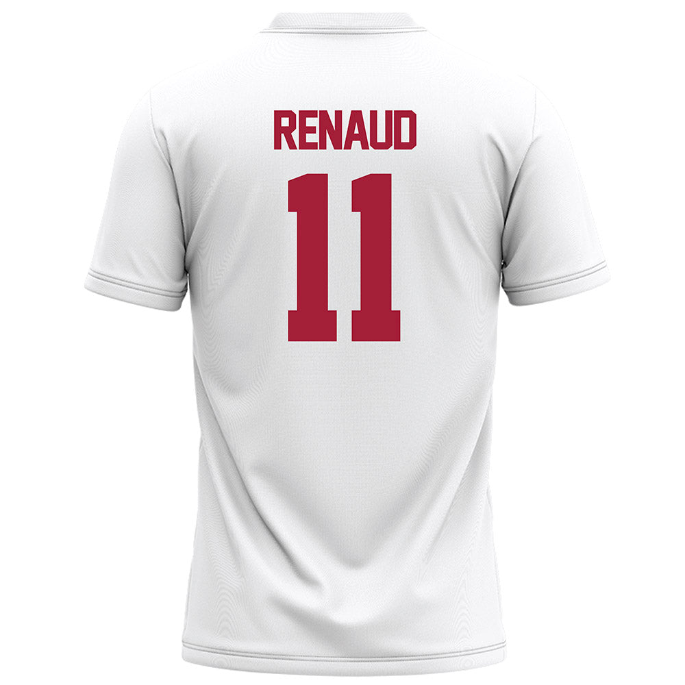 Alabama - NCAA Football : Jordan Renaud - White Football Jersey-1