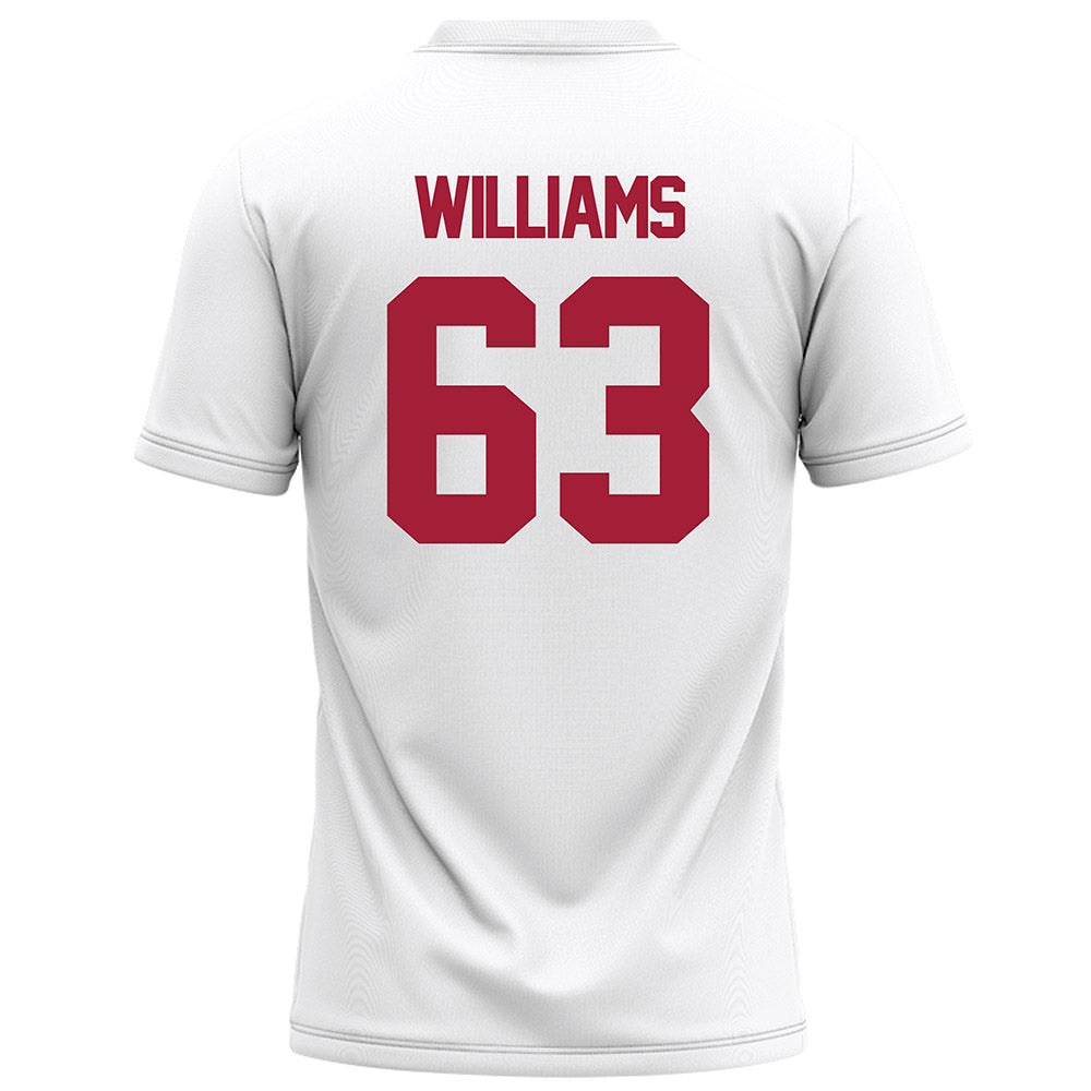 Alabama - Football Alumni : Kelin Williams - White Football Jersey