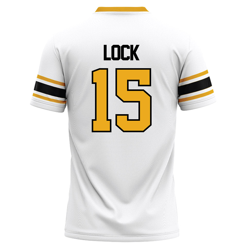 Missouri - NCAA Football : Tommy Lock - White Football Jersey