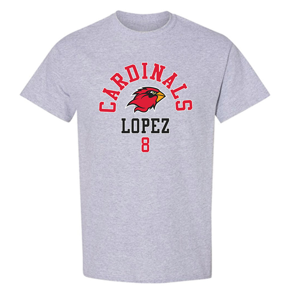 Lamar - NCAA Baseball : Mark Lopez - Classic Fashion Shersey T-Shirt-0