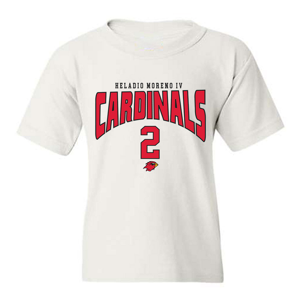 Lamar - NCAA Baseball : Heladio Moreno IV - Classic Fashion Shersey Youth T-Shirt-0