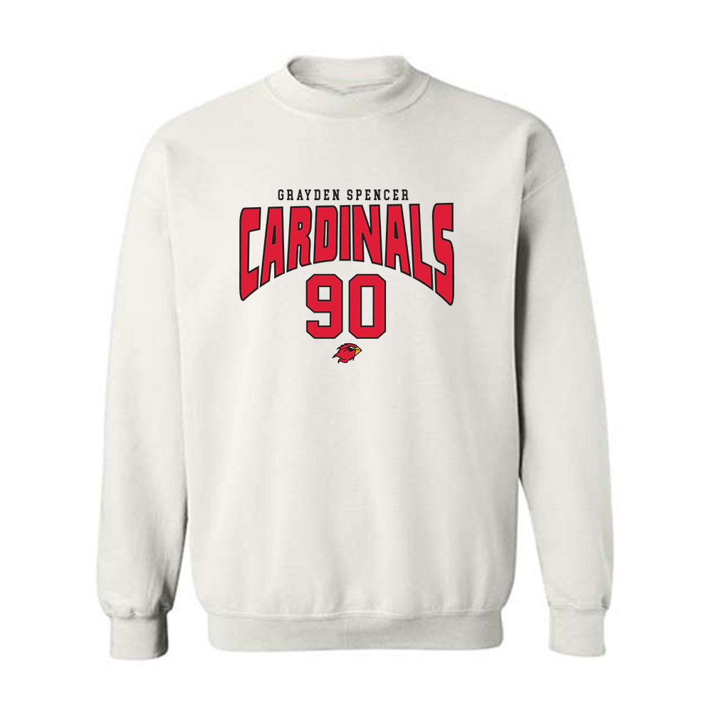 Lamar - NCAA Football : Grayden Spencer - Classic Fashion Shersey Crewneck Sweatshirt-0