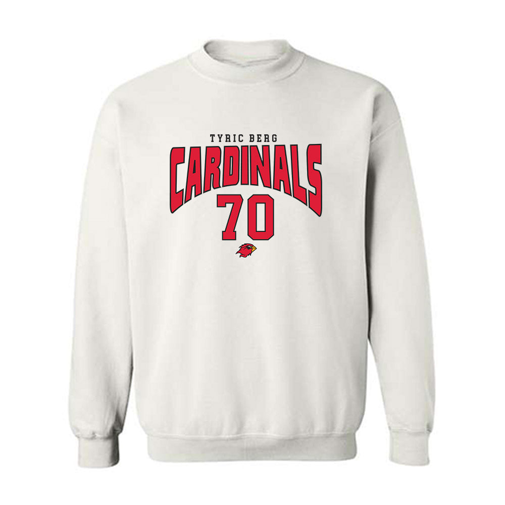 Lamar - NCAA Football : Tyric Berg - Classic Fashion Shersey Crewneck Sweatshirt-0