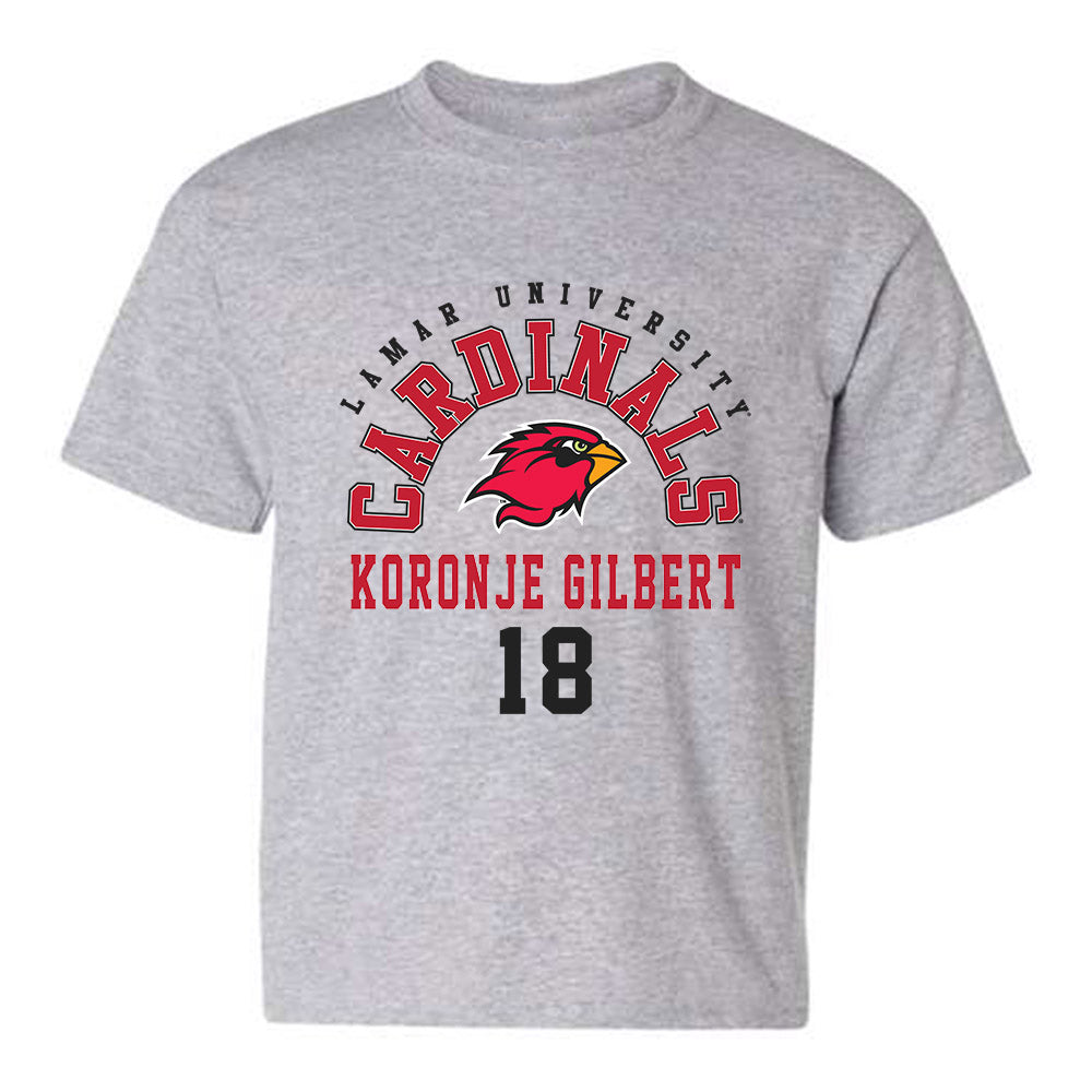 Lamar - NCAA Football : Koronje Gilbert - Classic Fashion Shersey Youth T-Shirt