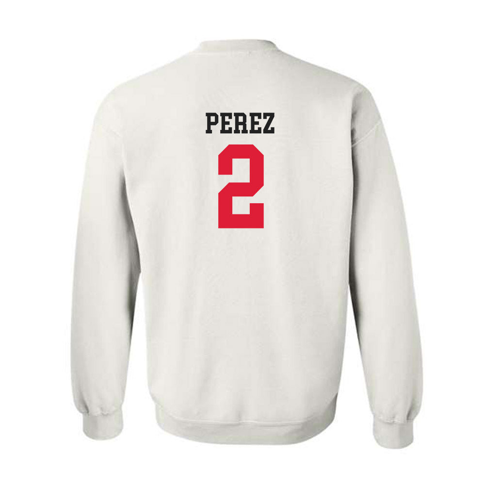 Lamar - NCAA Baseball : Andres Perez - Crewneck Sweatshirt