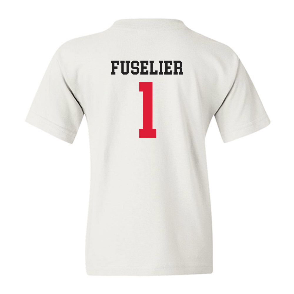 Lamar - NCAA Football : Kyndon Fuselier - Classic Shersey Youth T-Shirt-1