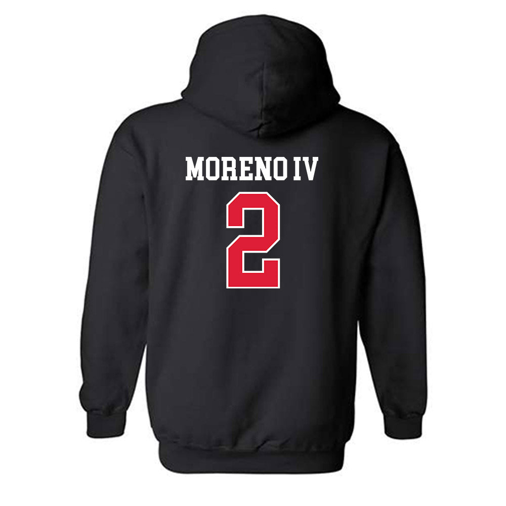 Lamar - NCAA Baseball : Heladio Moreno IV - Classic Shersey Hooded Sweatshirt-1