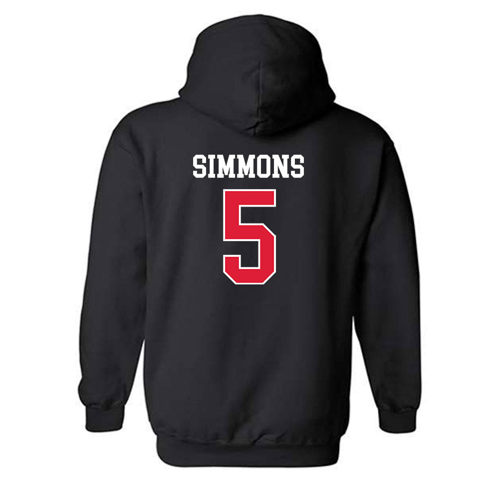 Lamar - NCAA Football : Brit Simmons - Classic Shersey Hooded Sweatshirt-1