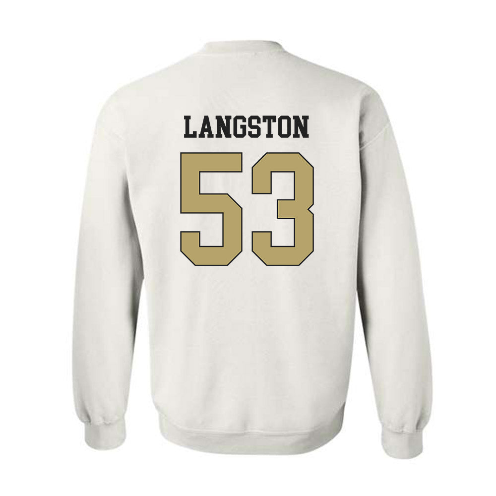 Central Florida - NCAA Football : Laparka Langston - Classic Shersey Crewneck Sweatshirt-1