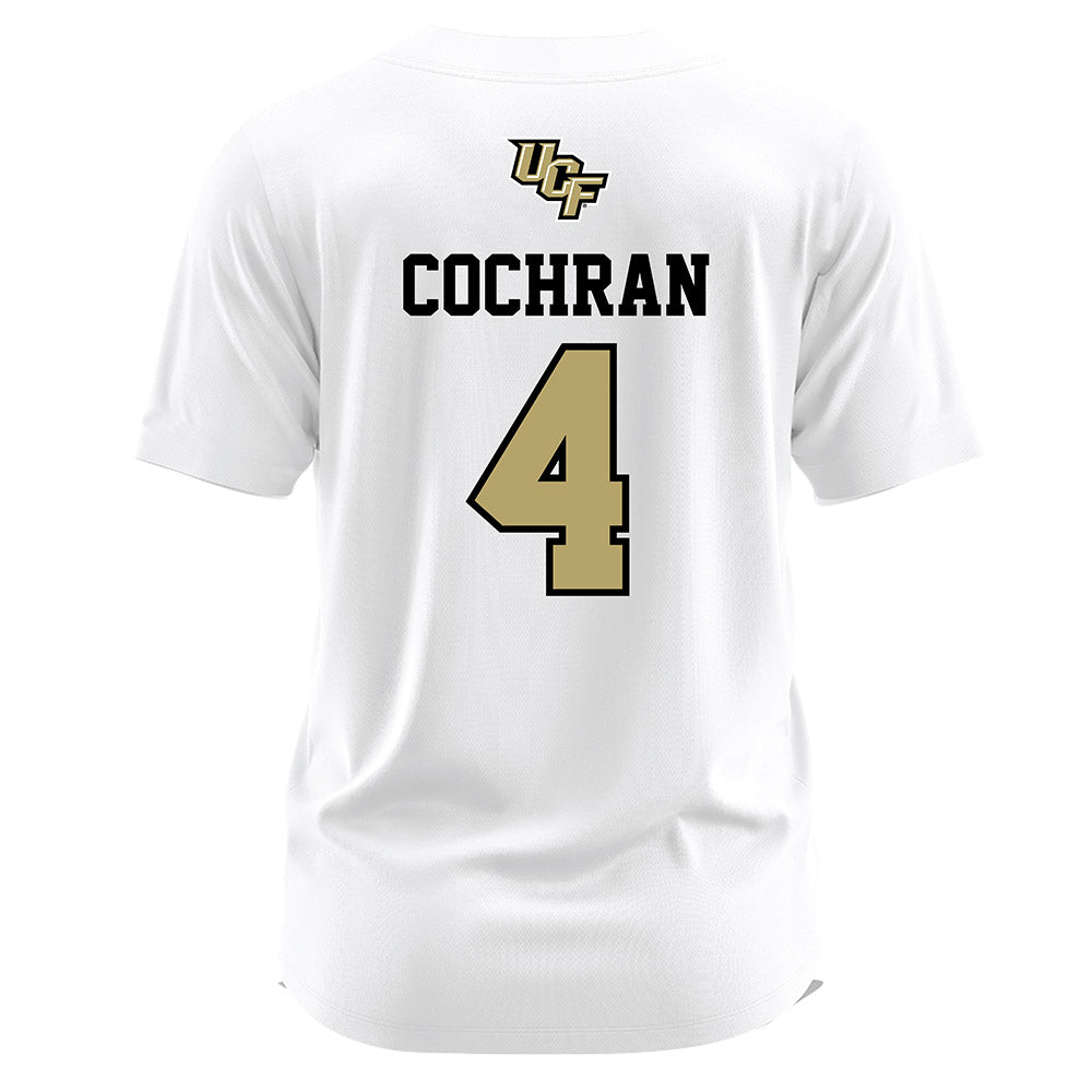 Central Florida - NCAA Softball : Katelyn Cochran - White Jersey-1