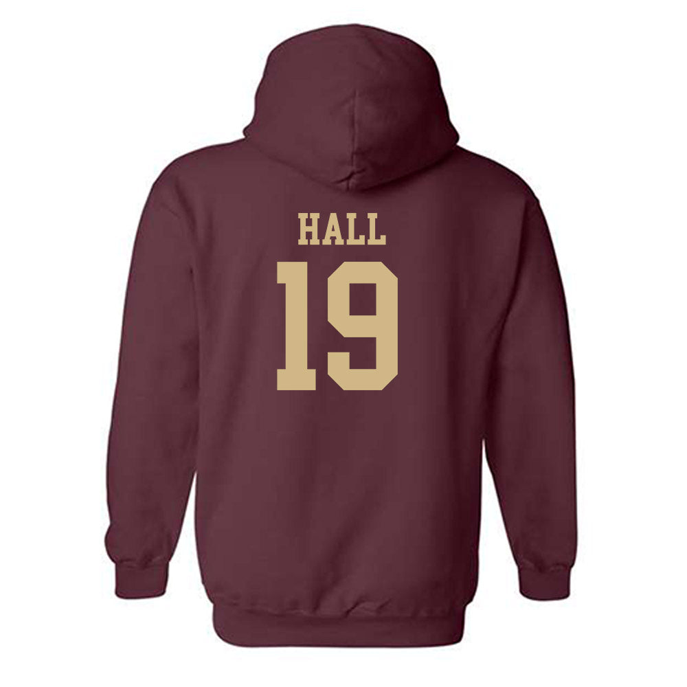 Texas State - NCAA Softball : Makayla Hall - Classic Shersey Hooded Sweatshirt-1