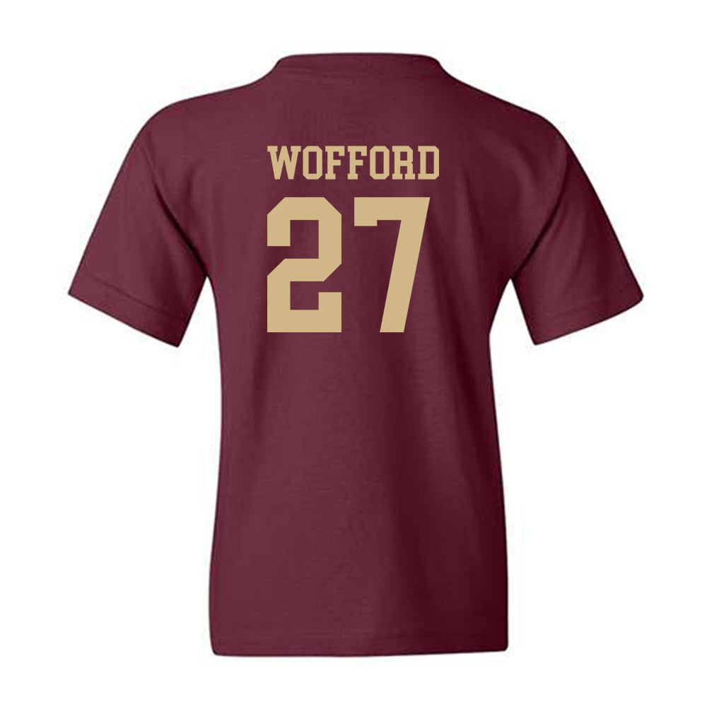 Texas State - NCAA Baseball : Otto Wofford - Classic Shersey Youth T-Shirt-1