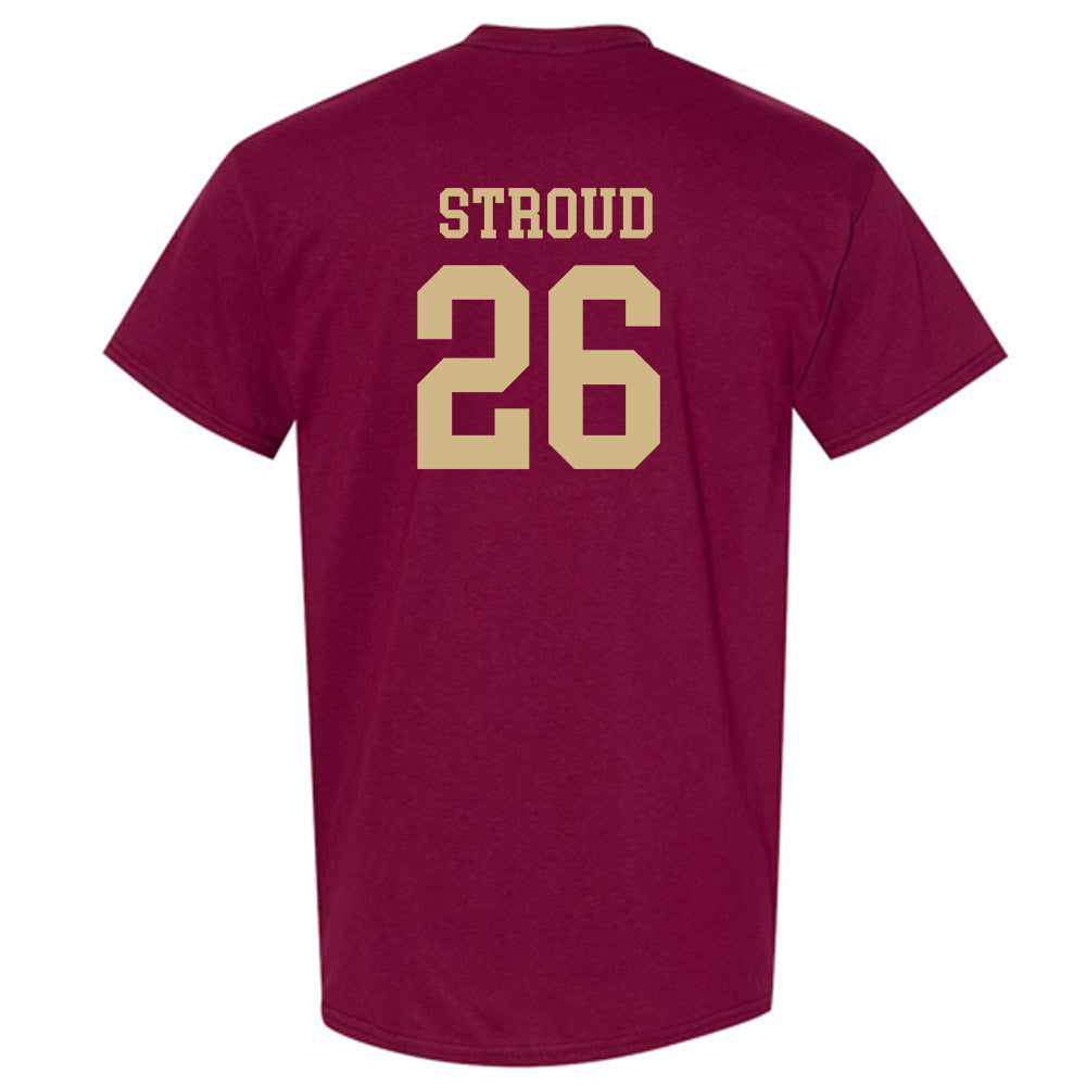 Texas State - NCAA Baseball : Jack Stroud - Classic Shersey T-Shirt-1
