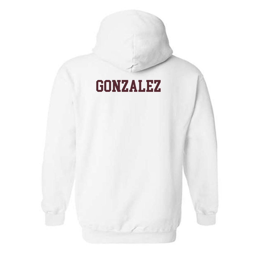 Texas State - NCAA Women's Track & Field : Mia Gonzalez - Classic Shersey Hooded Sweatshirt-1