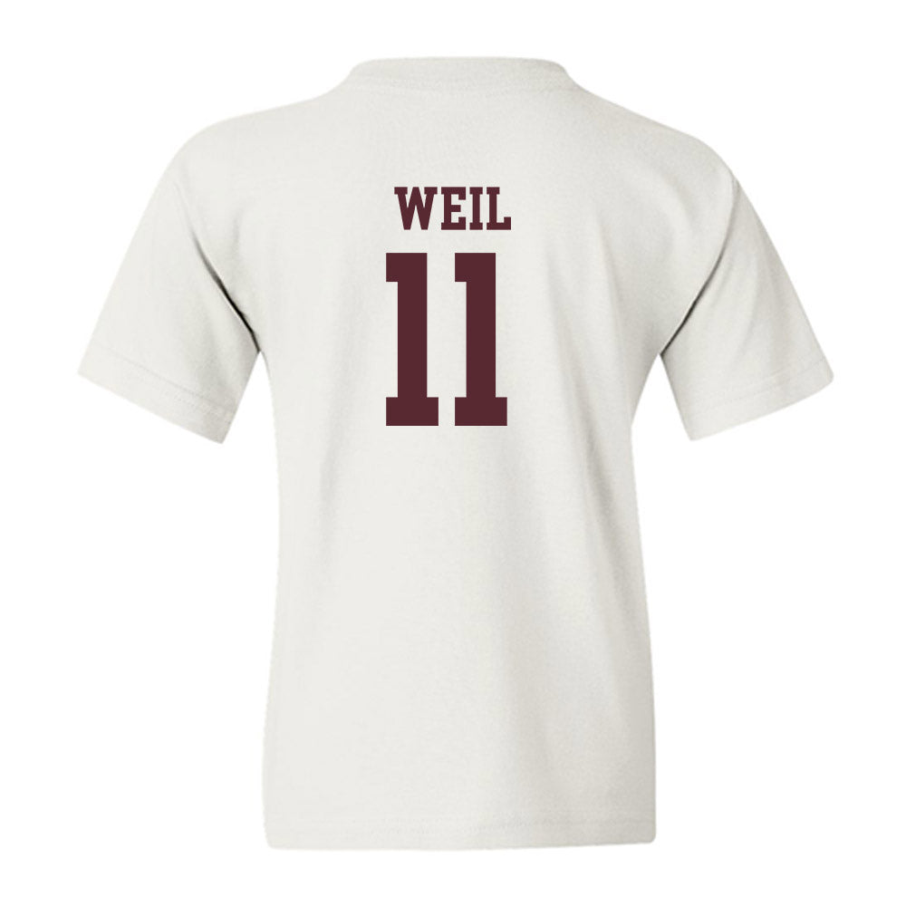 Texas State - NCAA Baseball : Kameron Weil - Classic Shersey Youth T-Shirt-1