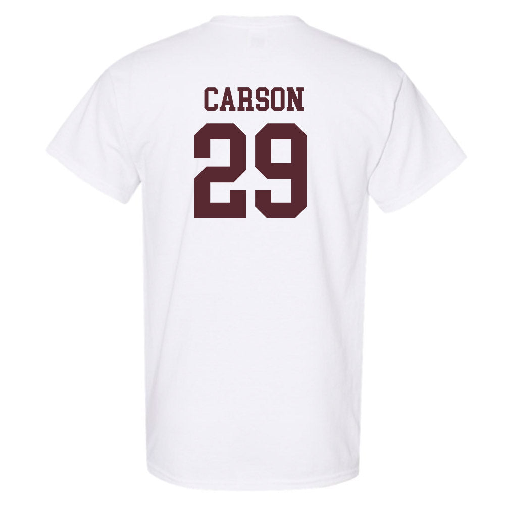 Texas State - NCAA Baseball : Tanner Carson - Classic Shersey T-Shirt-1