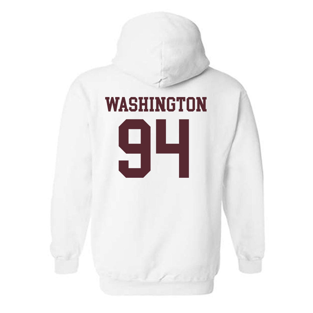 Texas State - NCAA Football : Kamren Washington - Classic Shersey Hooded Sweatshirt-1
