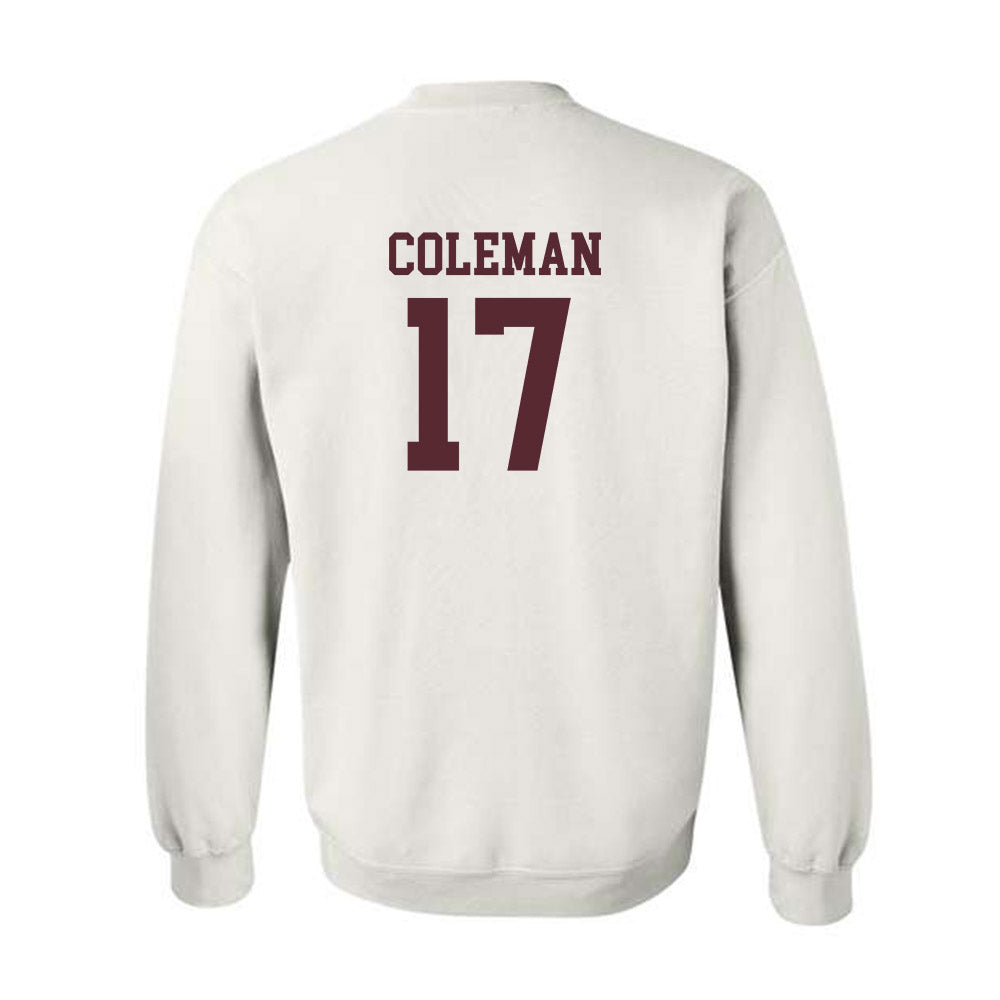 Texas State - NCAA Softball : Aiyana Coleman - Classic Shersey Crewneck Sweatshirt-1
