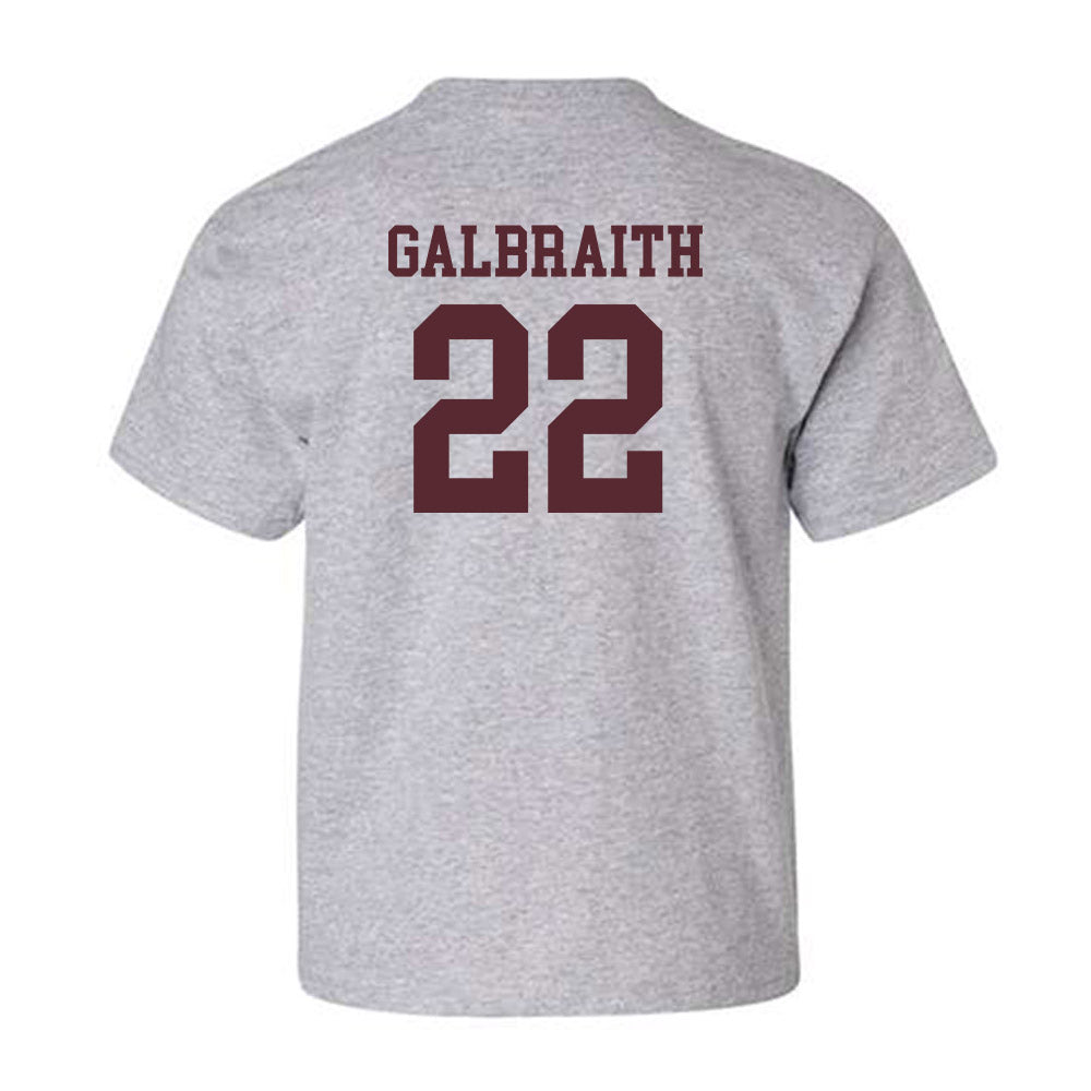 Texas State - NCAA Women's Basketball : Mia Galbraith - Youth T-Shirt-1