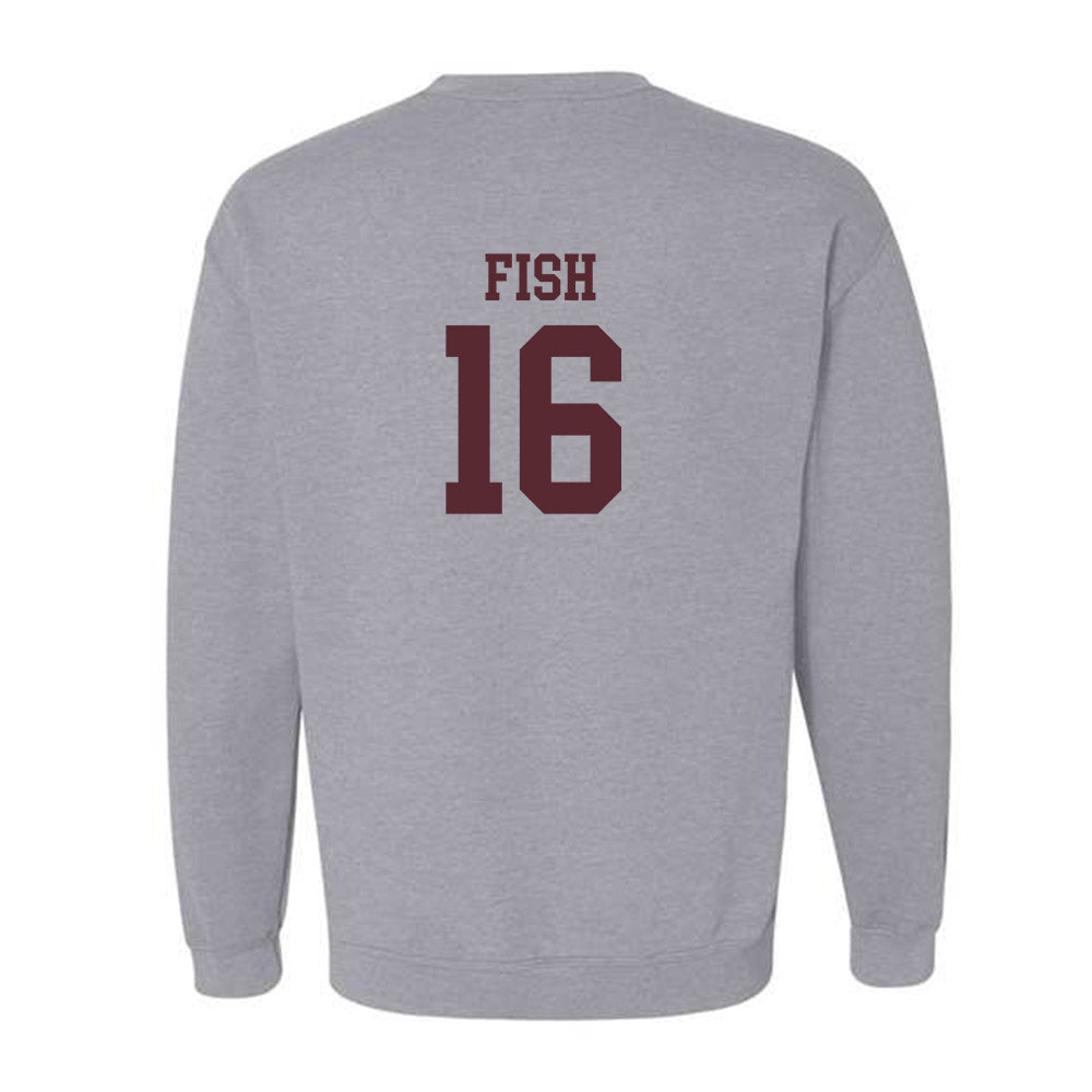 Texas State - NCAA Softball : Emily Fish - Crewneck Sweatshirt-1