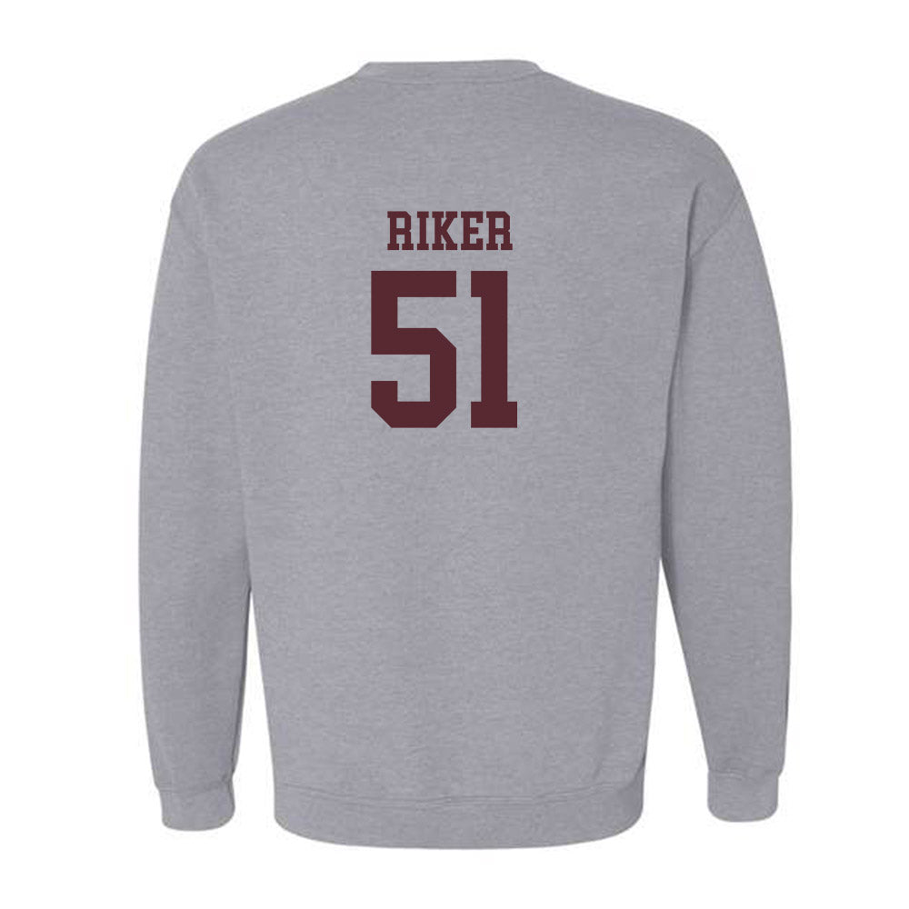 Texas State - NCAA Football : Brock Riker - Crewneck Sweatshirt-1