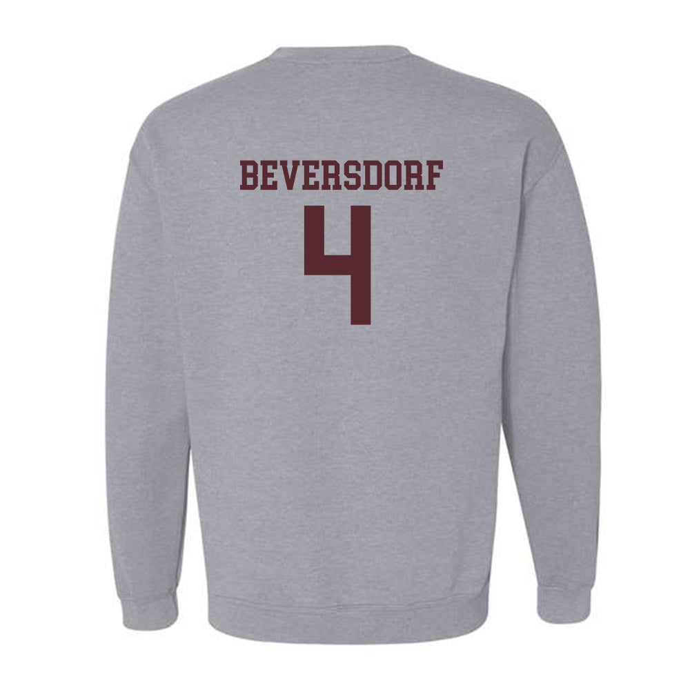 Texas State - NCAA Baseball : Alec Beversdorf - Crewneck Sweatshirt-1