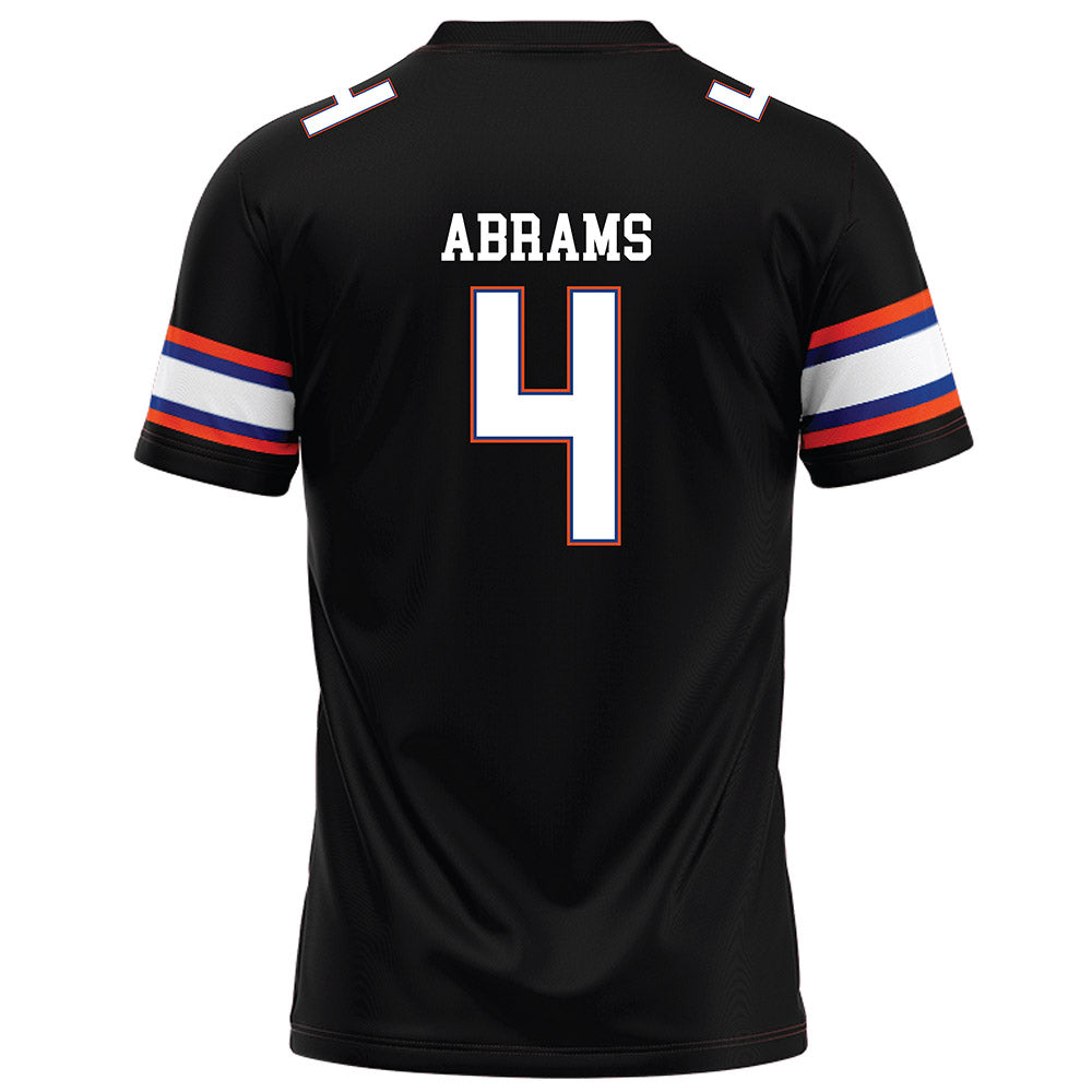 Florida - NCAA Football : TJ Abrams - Black Football Jersey