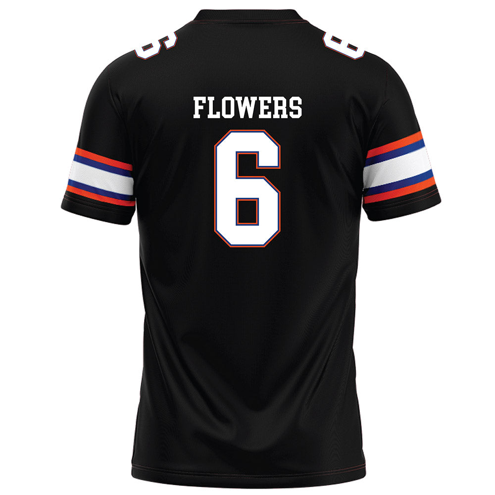 Florida - NCAA Football : Jvari Flowers - Black Football Jersey-1