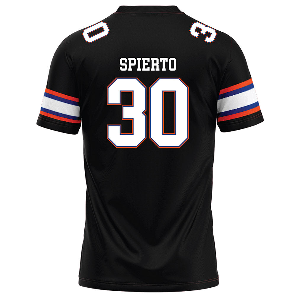 Florida - NCAA Football : Taylor Spierto - Black Football Jersey