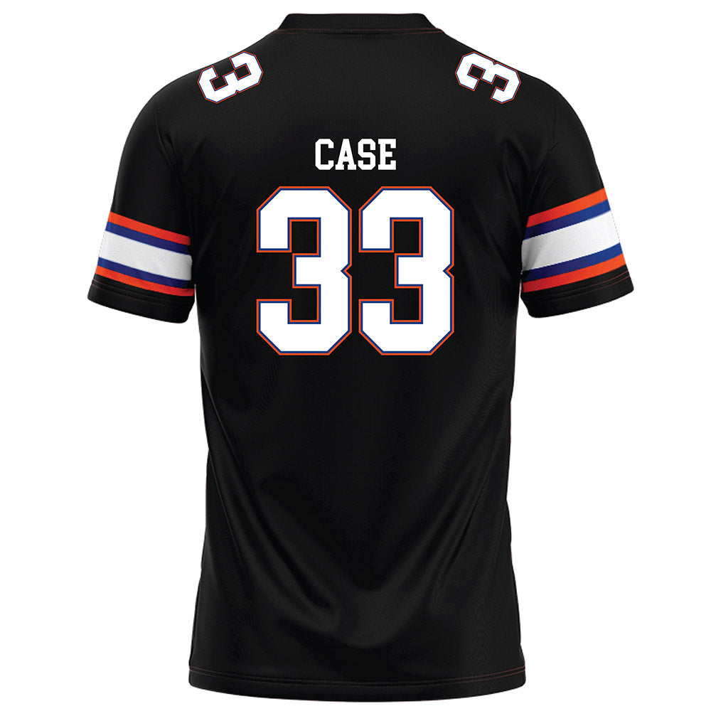 Florida - NCAA Football : Brian Case - Black Football Jersey-1