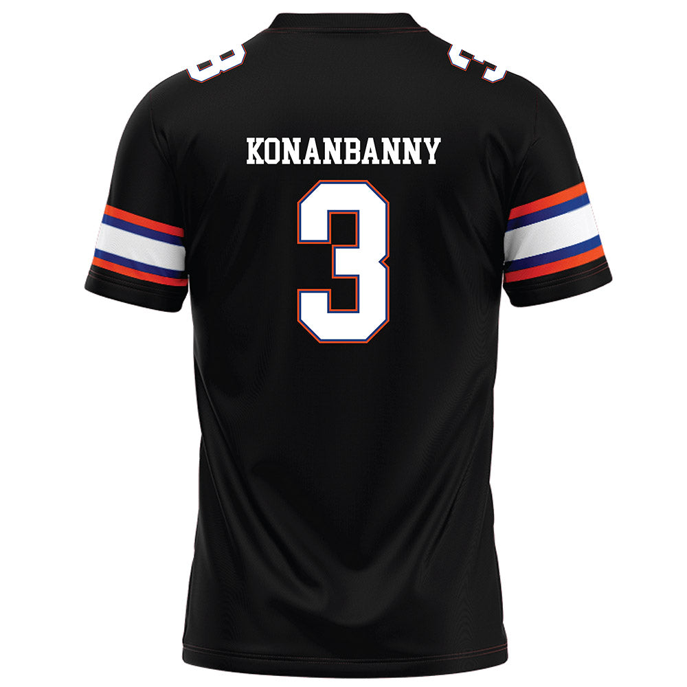 Florida - NCAA Football : Onis Konanbanny - Black Football Jersey-1