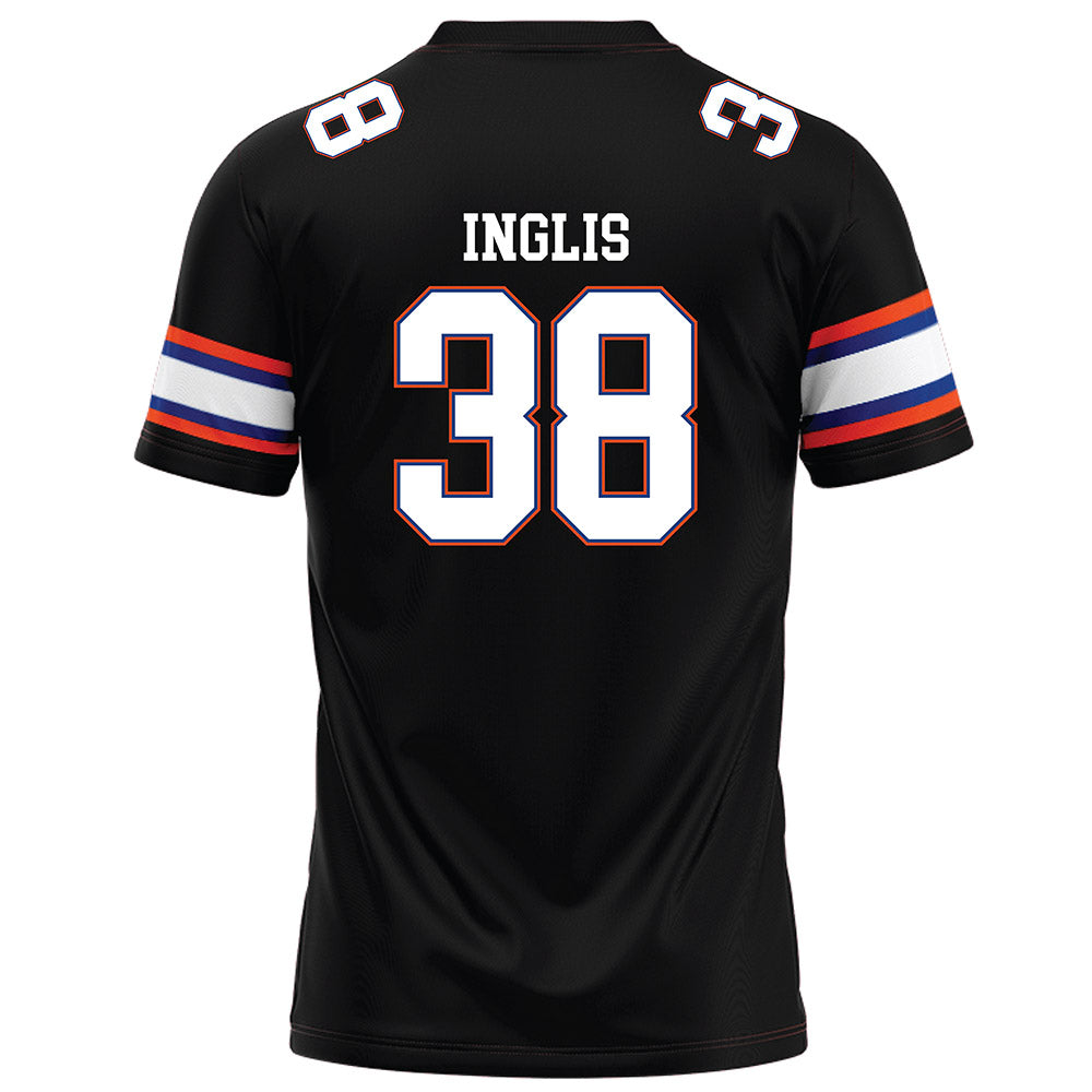 Florida - NCAA Football : Nicholas Inglis - Black Football Jersey-1