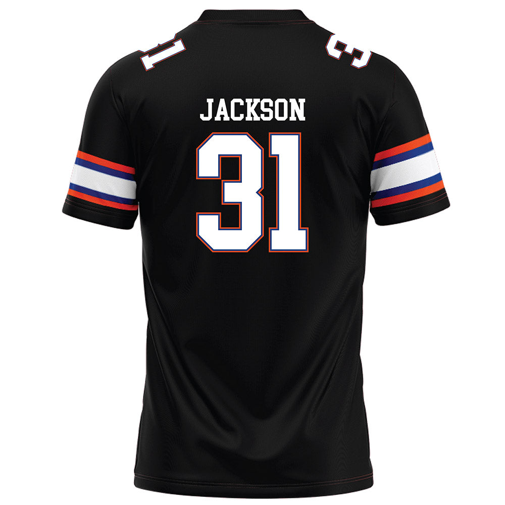 Florida - NCAA Football : Evan Jackson - Black Football Jersey-1