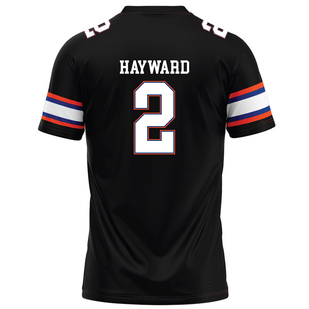 Florida - NCAA Football : Lagonza Hayward - Black Football Jersey-1