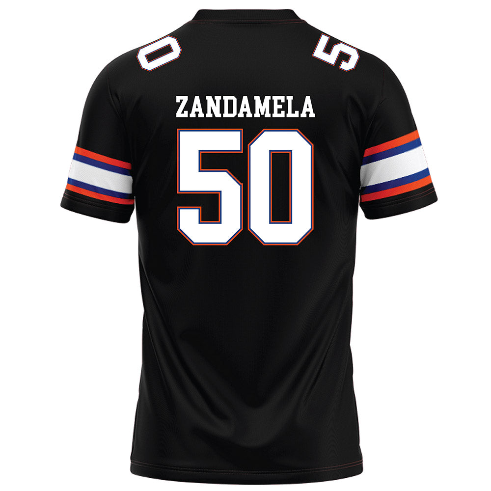 Florida - NCAA Football : Jason Zandamela - Black Football Jersey-1