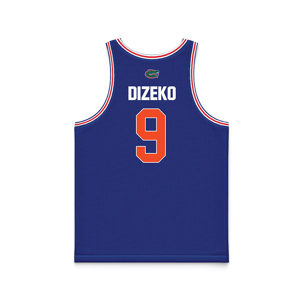 Florida - NCAA Women's Basketball : Alexia Dizeko - Royal Basketball Jersey