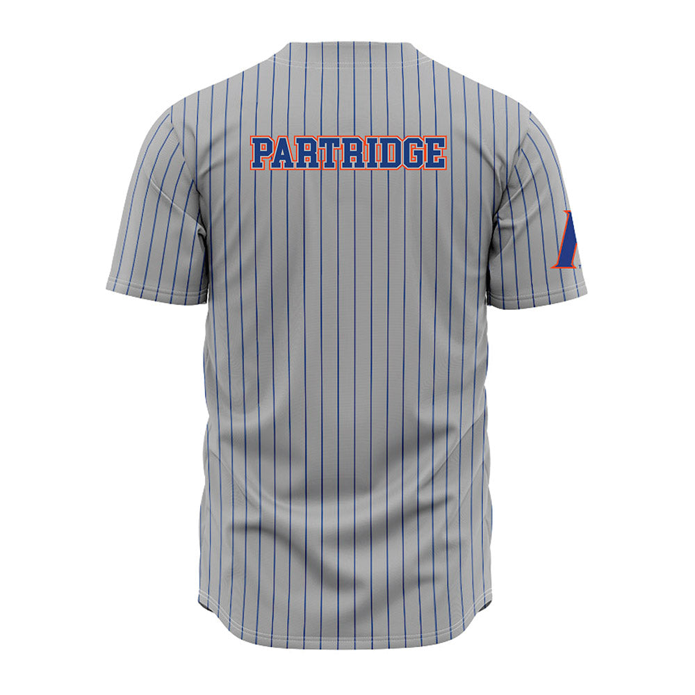 Florida - NCAA Baseball : Nic Partridge - Grey Jersey-1